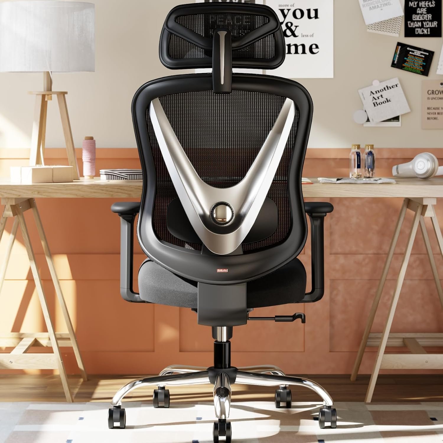 HOLLUDLE Silla de Oficina ergonómica